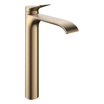 Baterie pentru lavoar Hansgrohe Vivenis 250 CoolStart, pipă înaltă, cu ventil pop-up, bronz periat